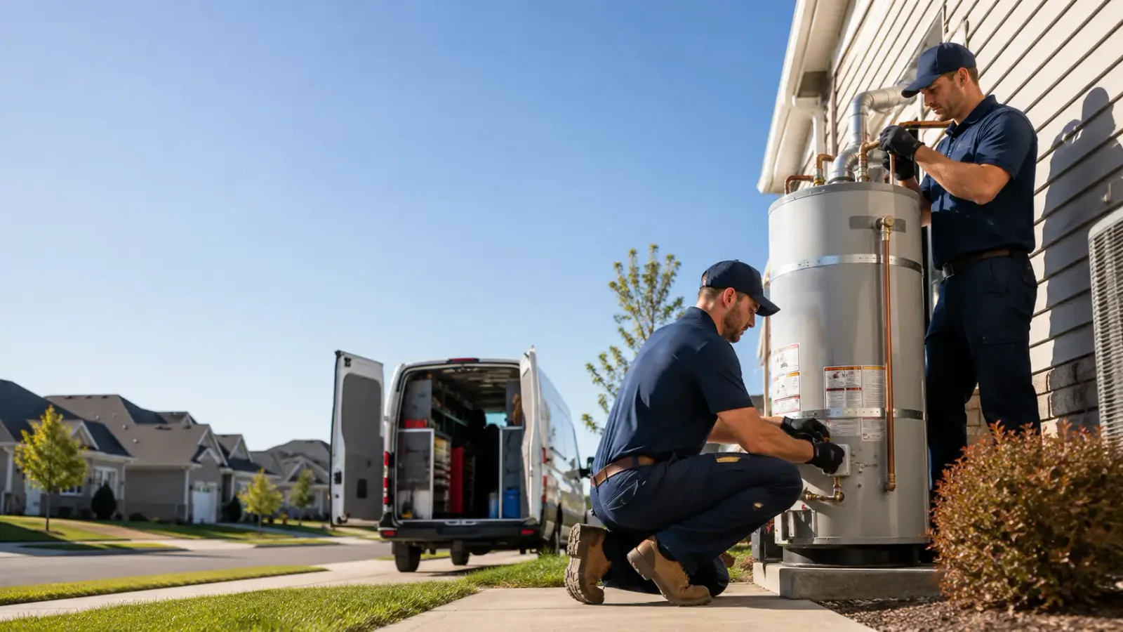 Water Heater Installation in Deep Water, WV